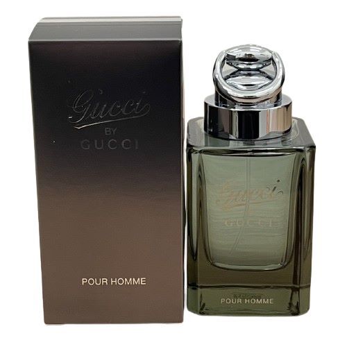 *[GUCCI/ Gucci ]GUCCI BY GUCCI POUR HOMME pool Homme EDT 90mlo-doto crack perfume puff .-m men's origin box attaching fragrance *15291