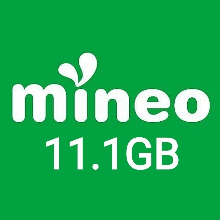 マイネオ パケットギフト 11.1GB ④の画像1