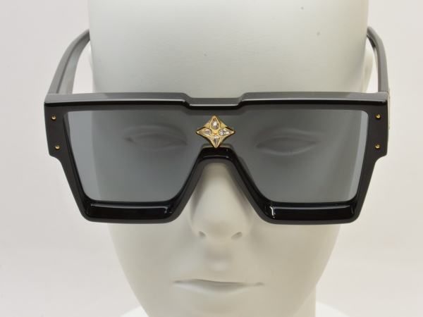  Louis Vuitton LOUIS VUITTON sunglasses Cyclone fading te-to frame black × Gold Z1578E men's su_p e_u F-YA743