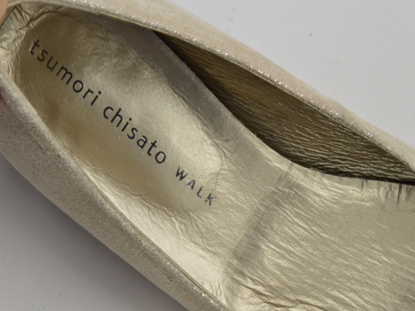 ツモリチサト TSUMORI CHISATO Walk パンプス 21.5cm ベージュ レディース j_p F-LSHOE2731_画像7