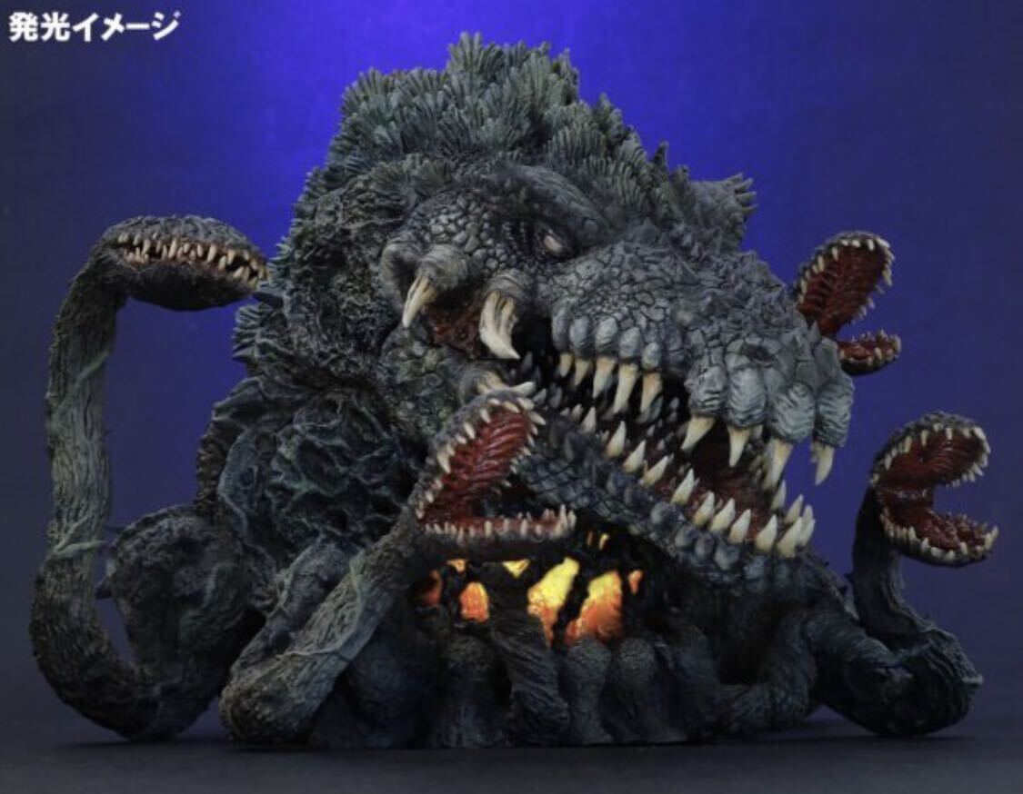 【公式】 即決ゴジラシリーズ ソフビ バイオビオランテ 中古品 ムービー ビオランテ