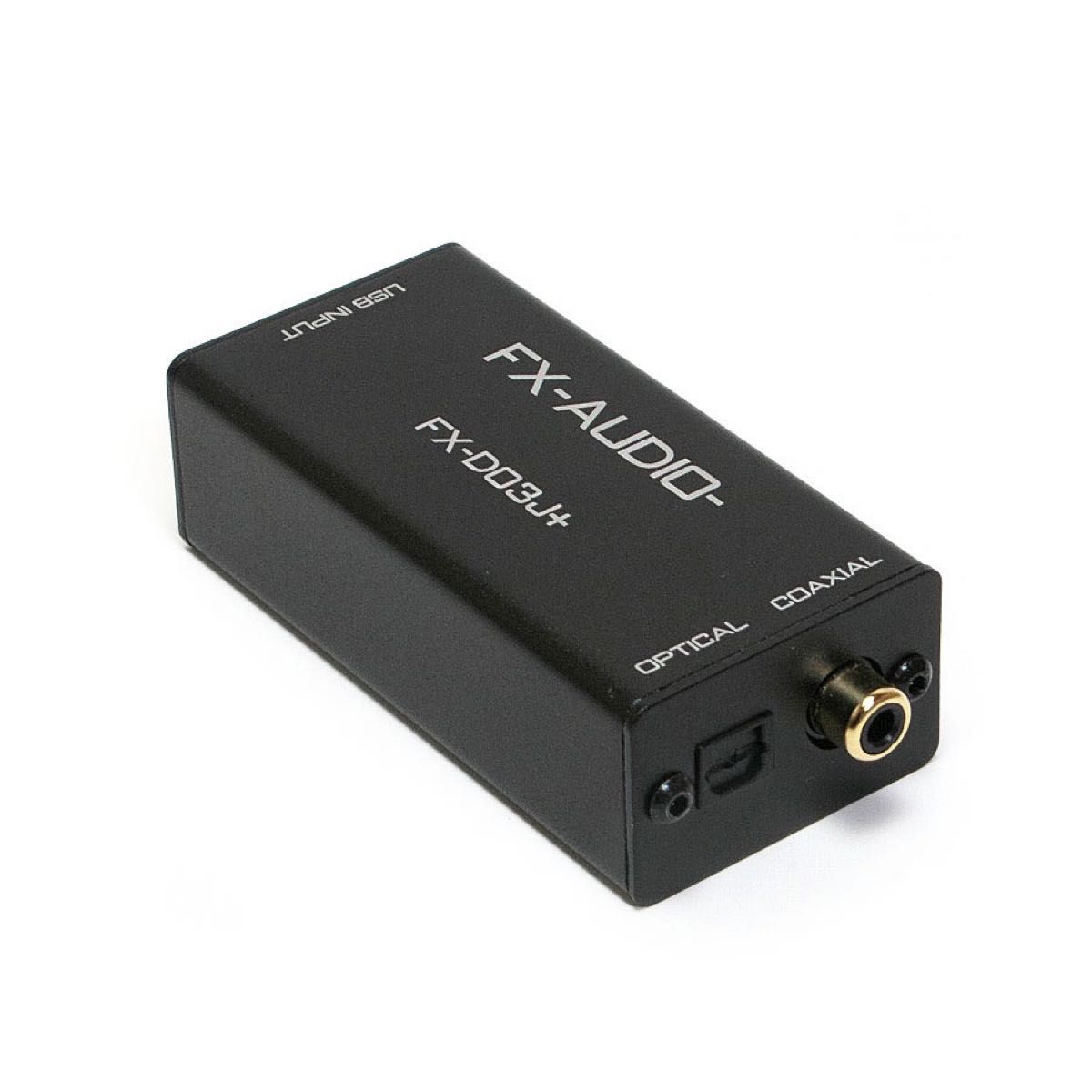 FX-AUDIO FX-D03J+ USBバスパワー駆動DDC ハイレゾ対応 最大24bit/192kHz 光オプティカル 同軸