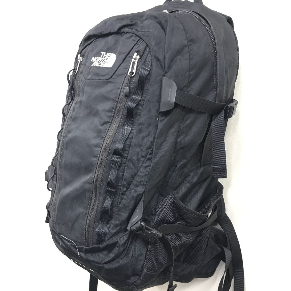 M2121-R◆THE NORTH FACE ザノースフェイス バックパック◆メンズ レディース ユニセックス 鞄 リュックサック アウトドア 大容量 ブラック_画像4