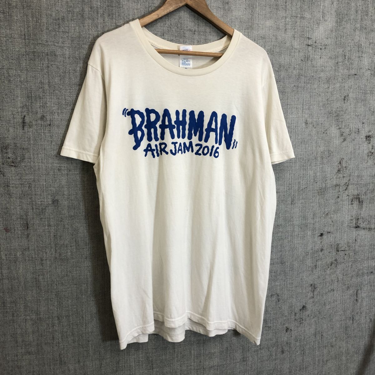 A858-F◆ BRAHMAN ブラフマン AIR JAM 2016 半袖Tシャツ カットソー ロゴプリント ◆ sizeXL コットン100 古着 メンズ ユニセックス 春夏の画像5