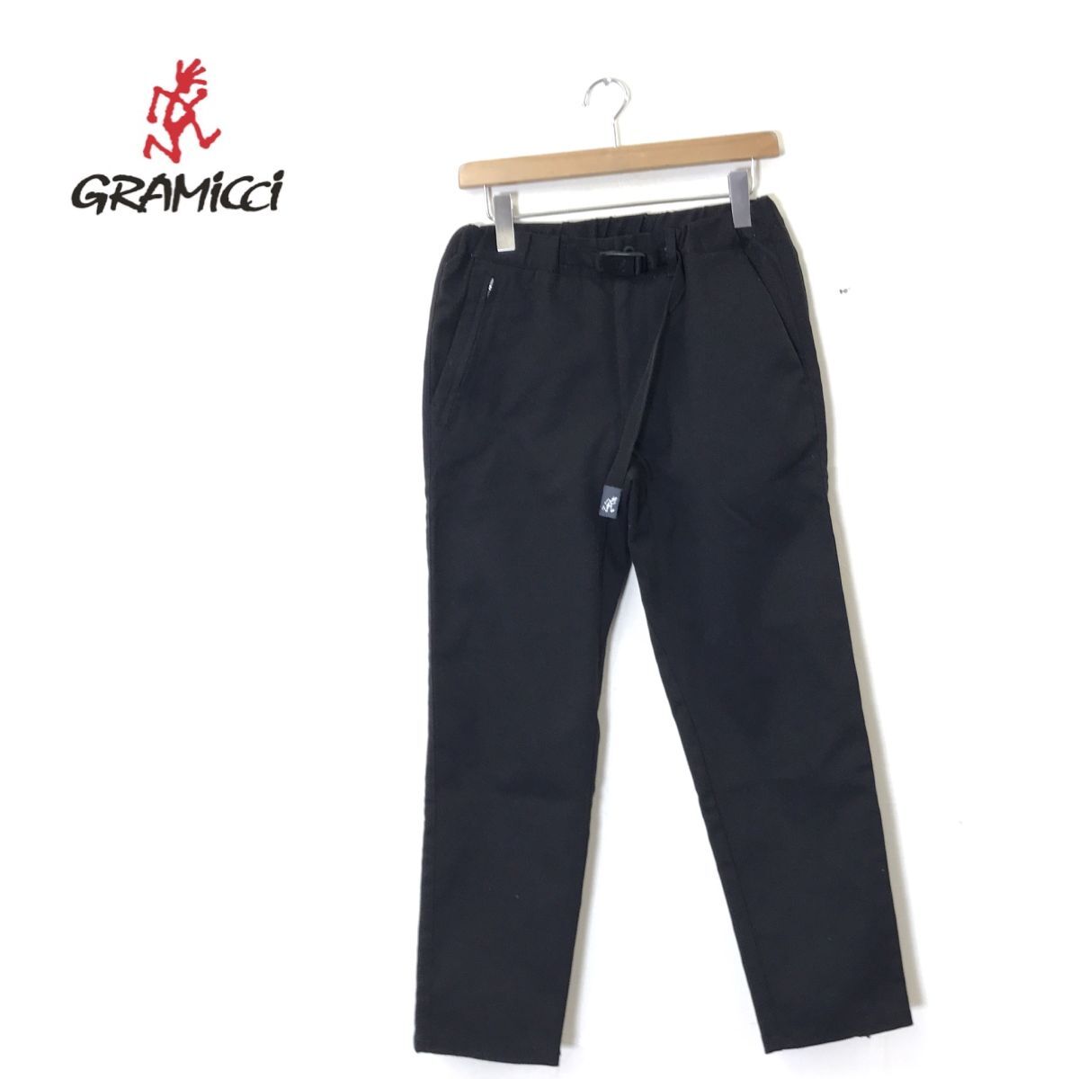 A1714-N◆良品◆ GRAMICCI FREAKS STORE グラミチ フリークスストア クライミングパンツ ストレッチ ◆sizeS ブラック ポリエステル_画像1