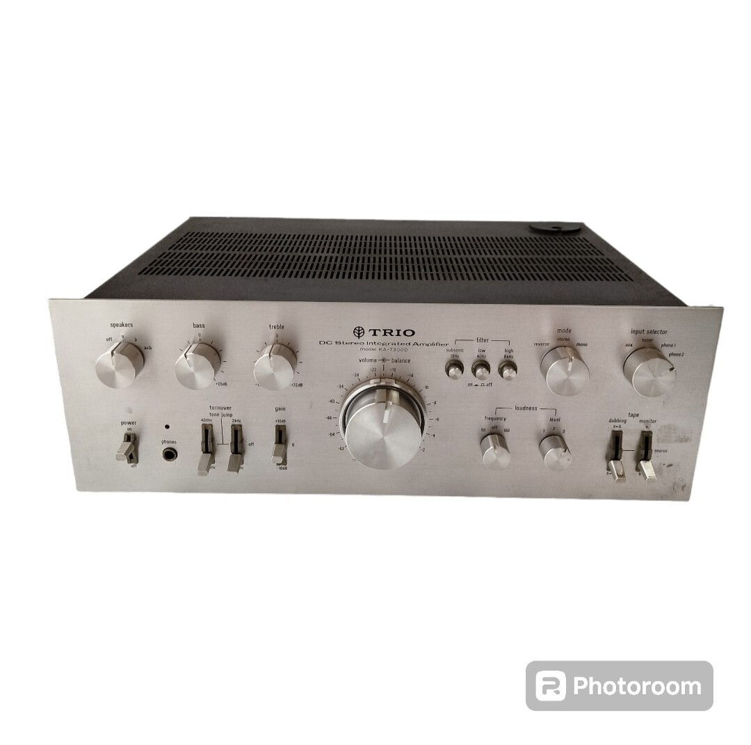 ◇2086 ジャンク品 TRIO トリオ プリメインアンプ KA-7300D ◇2086 ジャンク品 TRIO トリオ プリメインアンプ KA-7300D