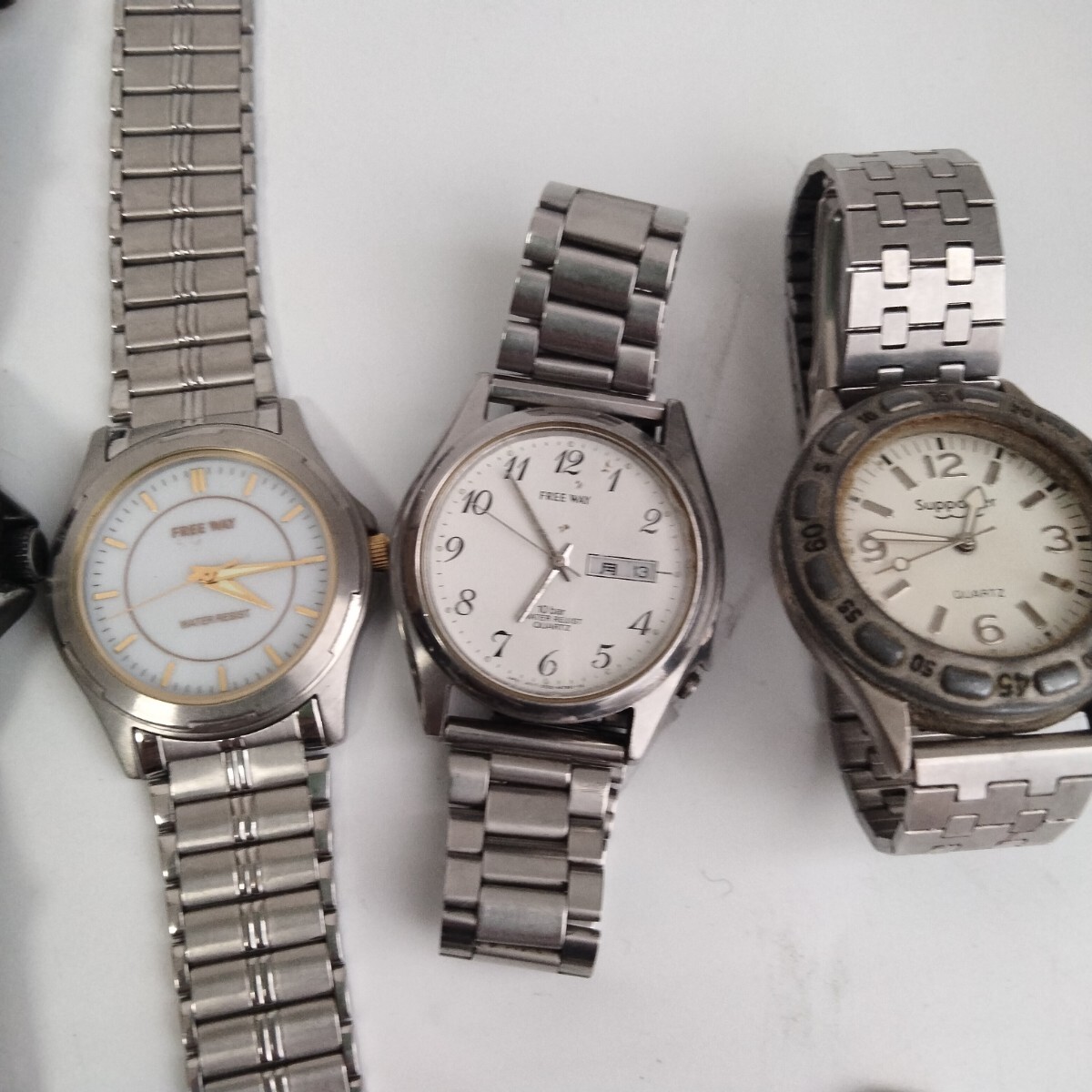 1円スタート！ 腕時計 まとめ クォーツ SEIKO CITIZEN CASIO WALTHAM TIMEX 稼働品あり ジャンク 20点まとめ売り 5931-5260等の画像5