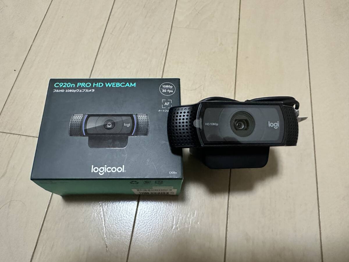 logicool C920n PRO HD WEBCAM フルHD 1080p ウェブカメラ_画像1