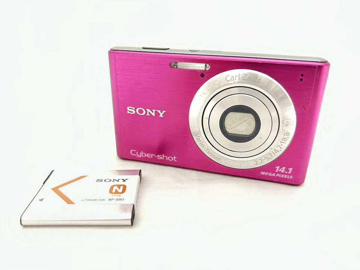 SONY サイバーショット DSC-W550 ピンク ソニー Cyber shot コンパクトデジタルカメラ #87_画像1