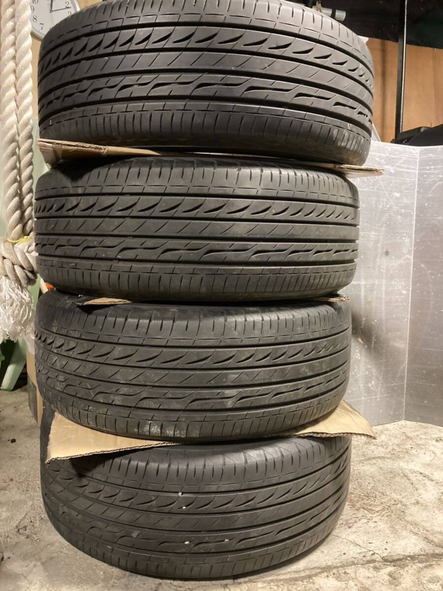 レクサスLS純正 ホイールタイヤ付き 4本セット18インチ 7.5J PCD120 5穴 235/50R18 ブリヂストンレグノ 2018年製の画像10