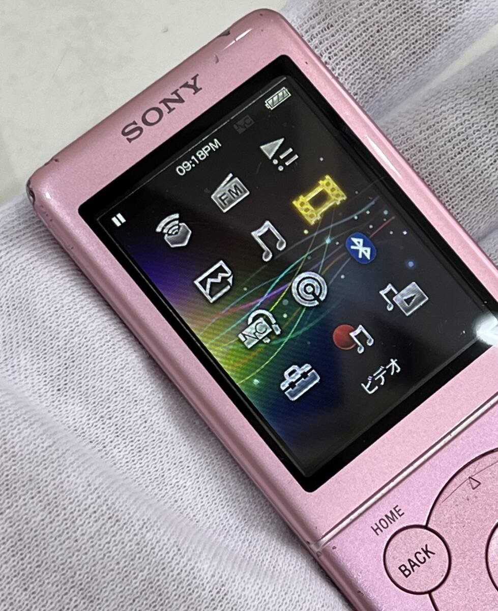 ■稼働■初期化済■SONY ソニー WALKMAN ウォークマン NW-S774 ピンクの画像9