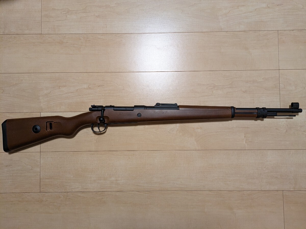 S&T Kar98k Another Ver フェイクウッド エアーコッキング 室内試射のみ 調整及びパーツ組込済_画像2