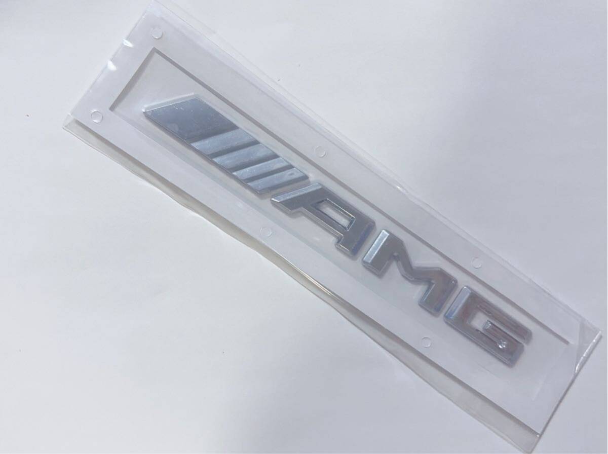 Mercedes Benz AMG эмблема двусторонний лента имеется цельный эмблема серебряный эмблема 