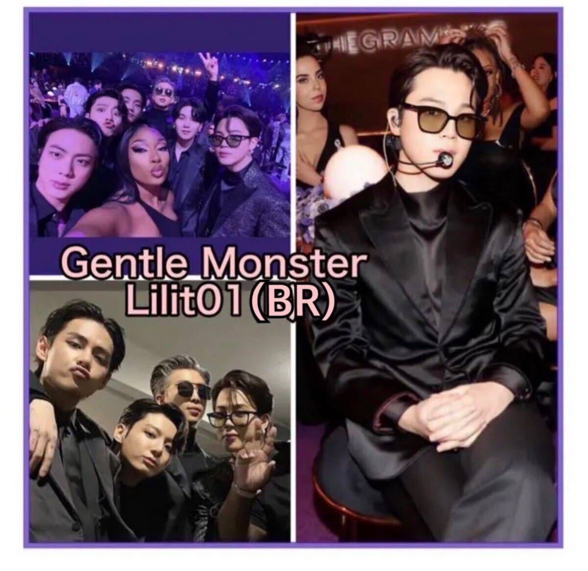 Gentle Monster ジェントルモンスター LILIT リリットサングラス メガネ 韓国 KPOP茶色ブラウンの画像1