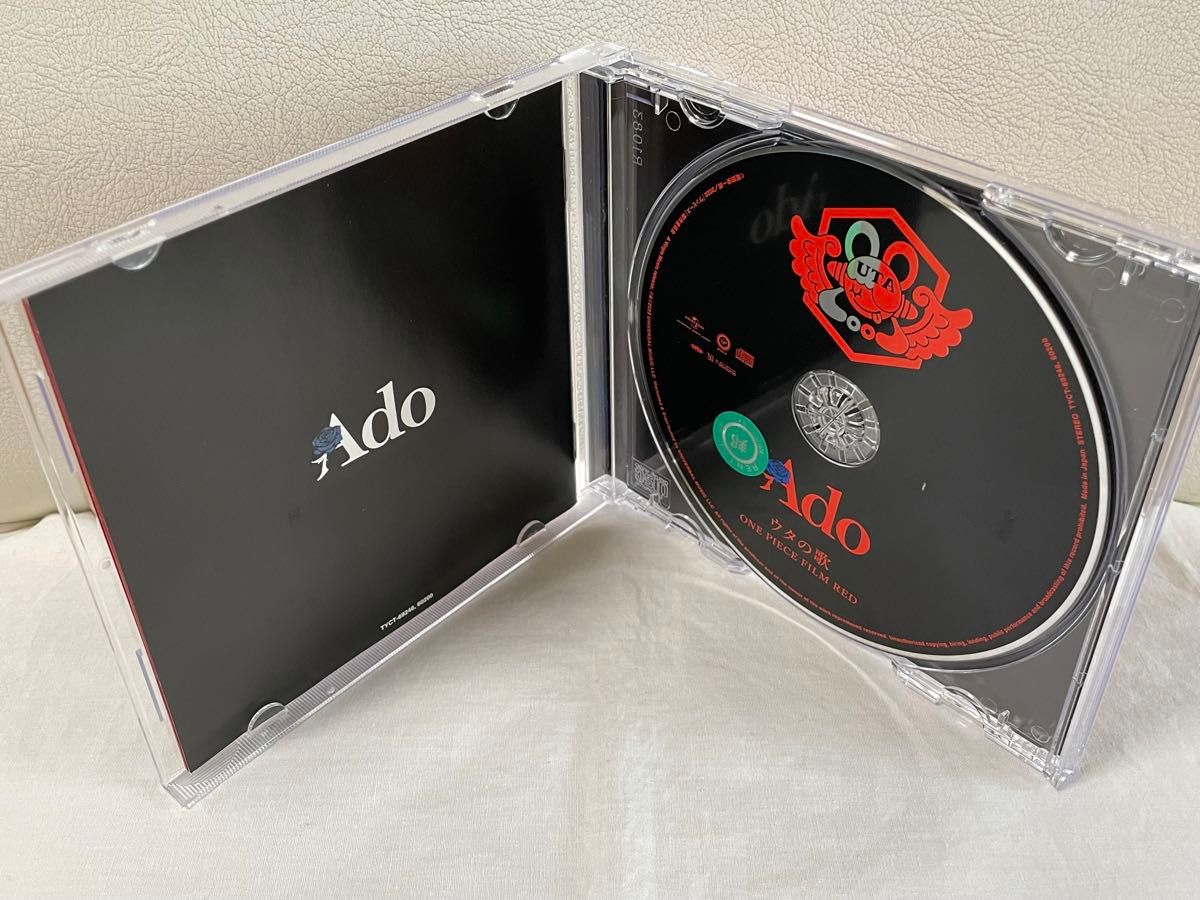 Ado ウタの歌 ONE PIECE FILM RED (通常盤) CD　アルバム　新時代　私は最強 劇場版ワンピース レンタル落