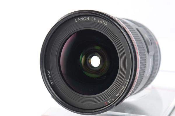 キャノン Canon EF17-40mm F4L USM 【元箱・おまけ付き】　#604-083-0429_画像2