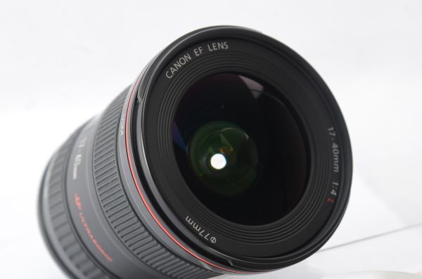 キャノン Canon EF17-40mm F4L USM 【元箱・おまけ付き】　#604-083-0429_画像6