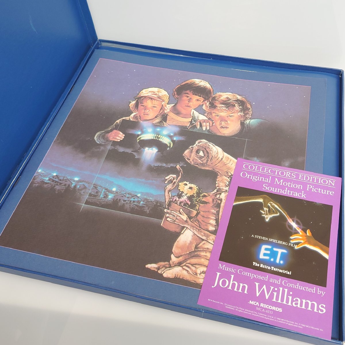 【86】【極希少】US盤 ポスター付 Michael Jackson マイケル・ジャクソン[E.T. The Extra-Terrestrial] LP-BOX MCA Records(MCA 70000)の画像3