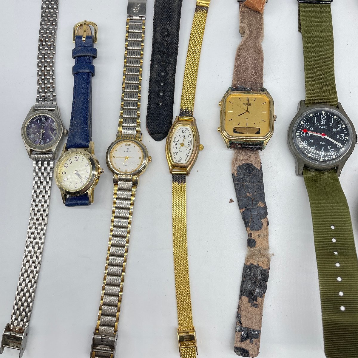 【80】腕時計 まとめ ジャンク品 現状品 不動品 SEIKO ALBA  等 メンズ レディース 等の画像2