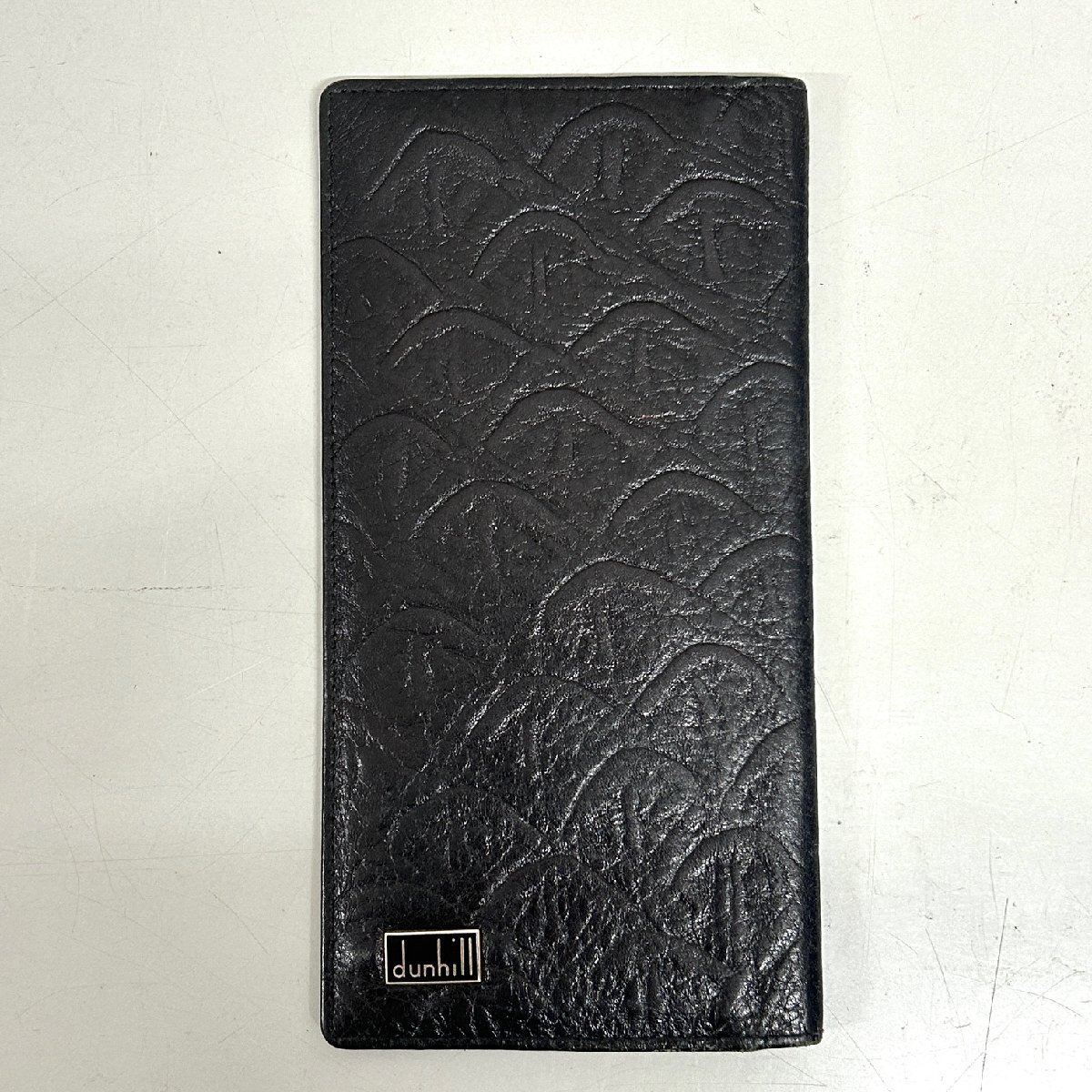 【31】1円～dunhill ダンヒル Yves Saint Laurent イヴサンローラン 財布 おまとめ2点 長財布 折財布 現状品の画像2