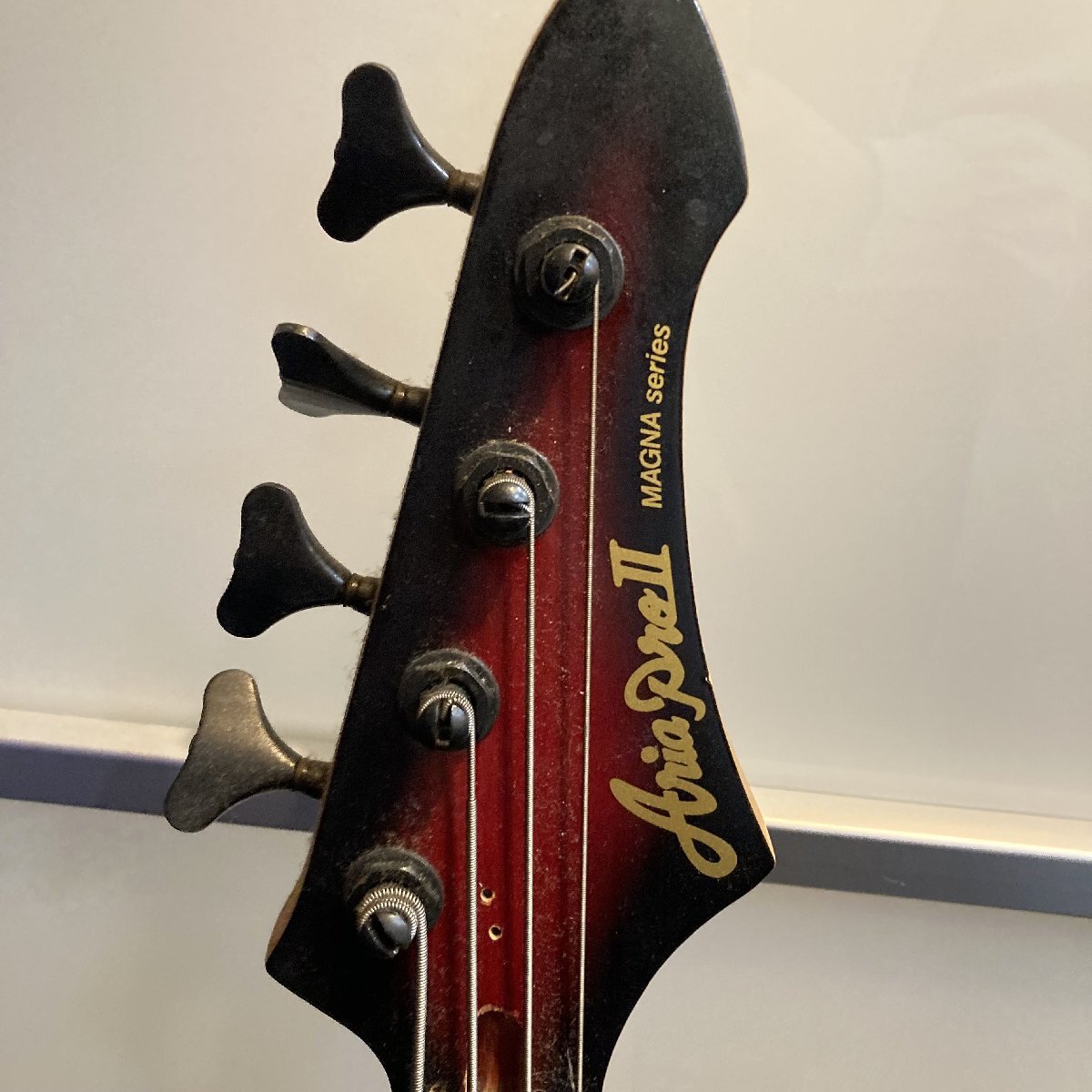 [76]1 jpy ~ Aria Pro Ⅱ Aria Pro 2 electric bass MAGNA Series musical instruments stringed instruments sound out no check present condition goods junk 