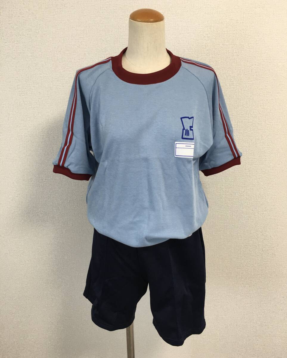 * first exhibition & obtaining impossible *N12 elementary school designation gym uniform * rare . color physical training put on * size LL*2021 fiscal year waste .* wonderful 1 sheets *