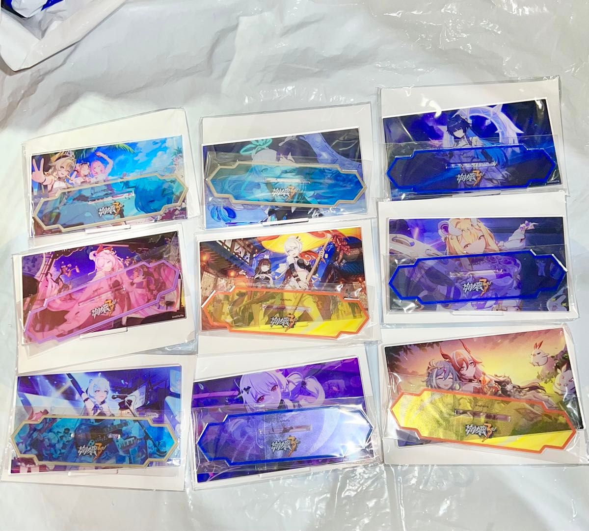 崩壊3rd ギーゴ 限定 夢の航跡、輝く旅路 アクリルプレート アクスタ 全9種