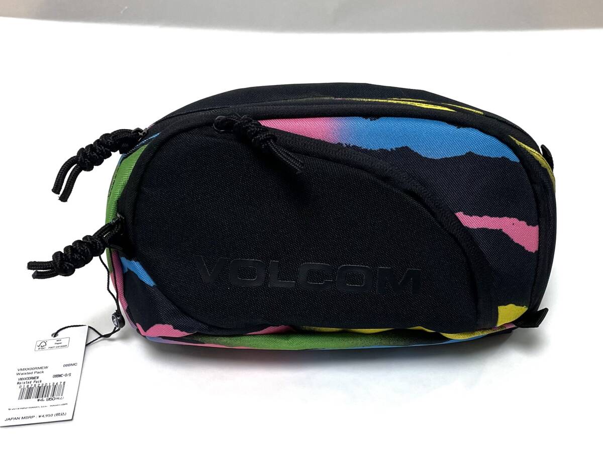 VOLCOM ボルコム VMXX00RMEW-BMC③ ウエストバッグ WaistedPack Black/Multi色 ウェストポーチ 小さい鞄 ヴォルコム 新品 即決 送料無料_画像1