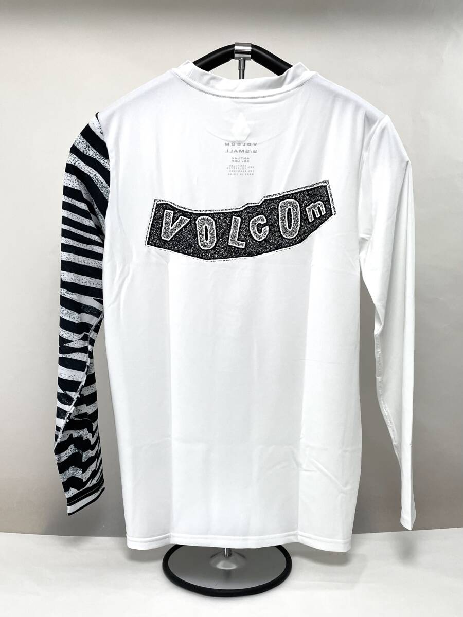 VOLCOM ボルコム A9312404WHT② メンズ Lサイズ 長袖ラッシュガード サーフTシャツ UVカット ホワイト色 ヴォルコム 新品 即決 送料無料_画像2