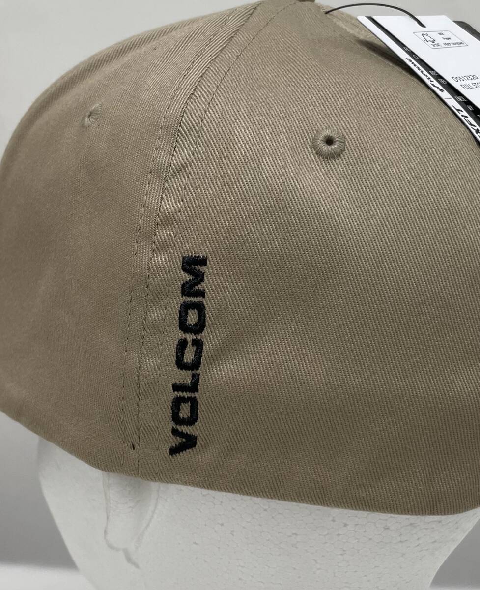 VOLCOM ボルコム D5512320LKH③ ツイルキャップ L/XLサイズ ライトカーキ色 帽子 Cap ベージュ色 刺繍ロゴ ヴォルコム 新品 即決 送料無料_画像7