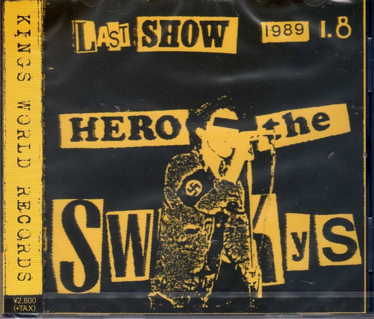 ■ 新品/未開封/九州パンク/SWANKYS/Last Show 1989.1.8/GAI/Kings World Records ■_画像1