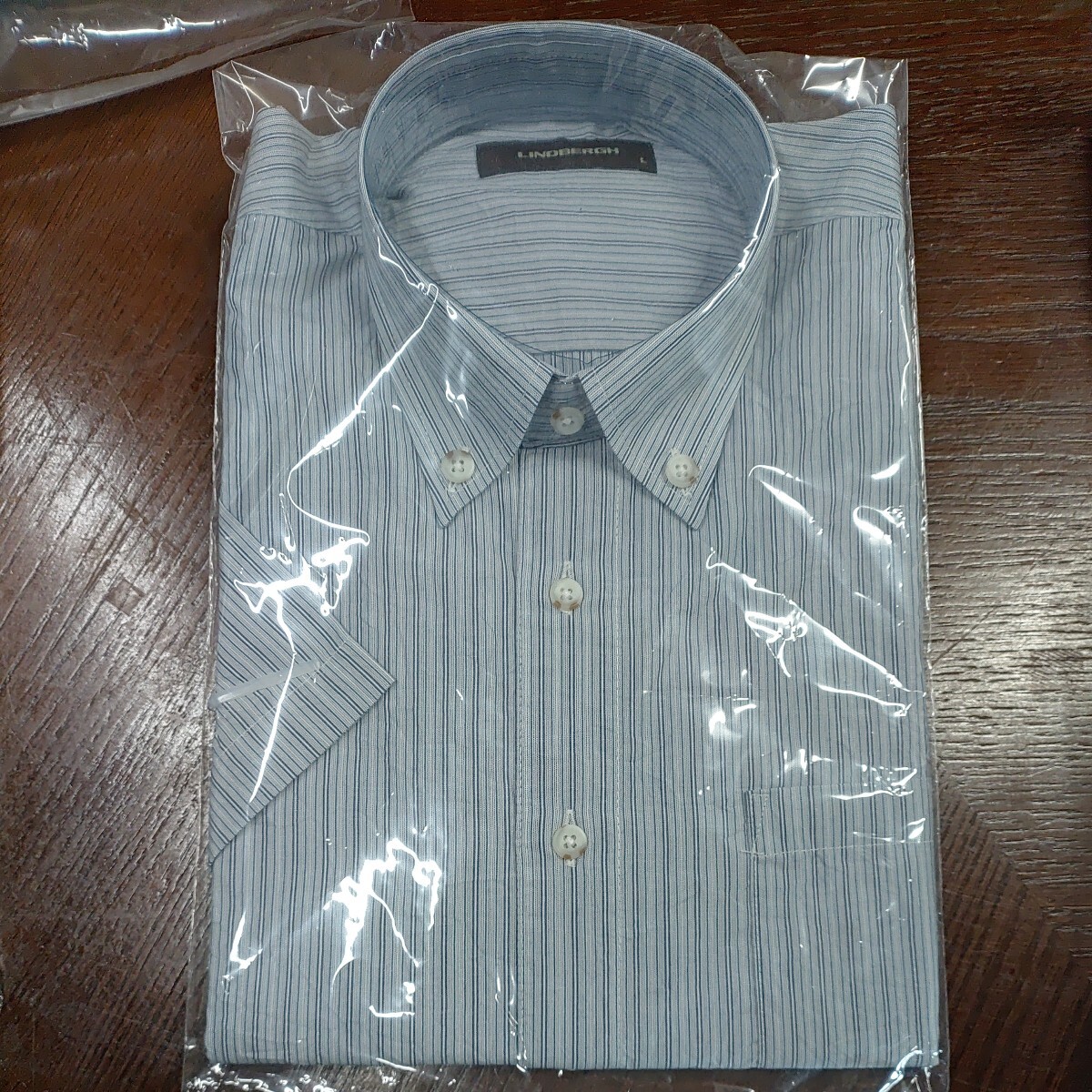 メンズシャツ 半袖 サイズ「Ｌ」7点まとめて ボタンダウン カッターシャツ 襟立ちの画像7