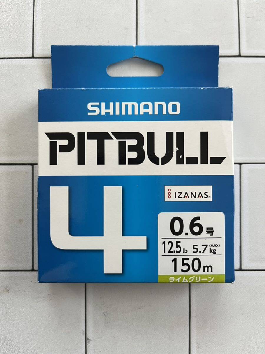  Shimano pitobru4 0.6 номер 150m нераспечатанный ( поиск слово )