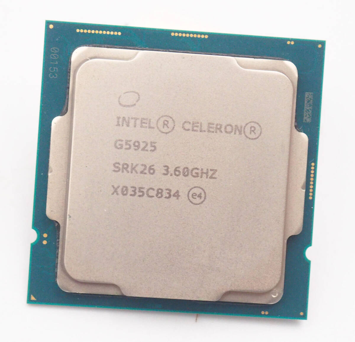 Intel Celeron G5925 LGA1200 動作品の画像1