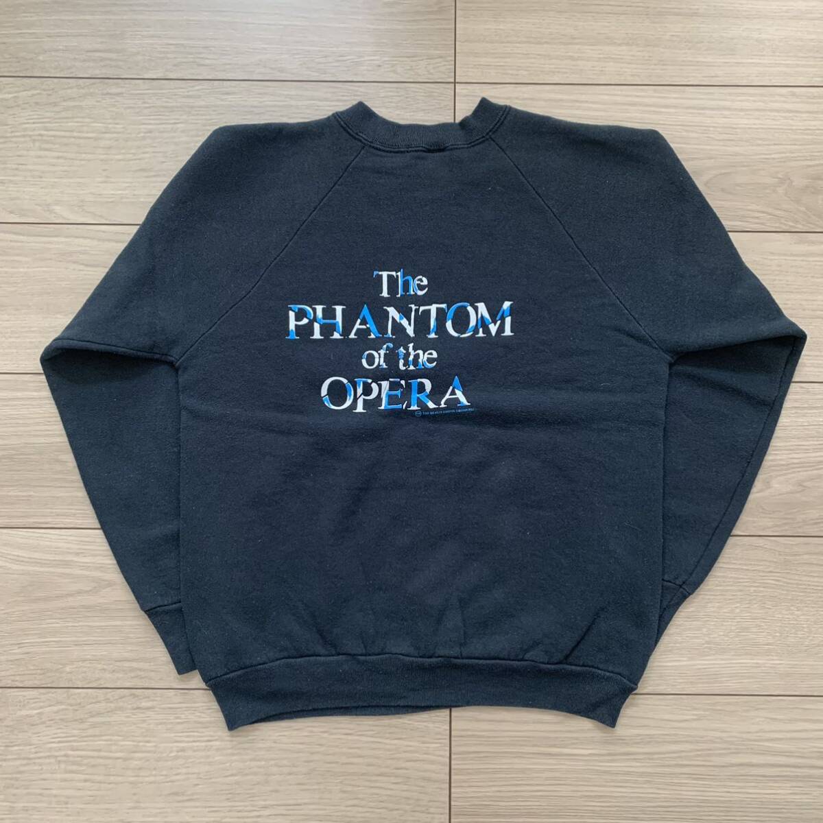 ビンテージ USA製 The Phantom of the Opera オペラ座の怪人 ムービー ミュージカル スウェット 古着 トレーナー アメリカの画像3