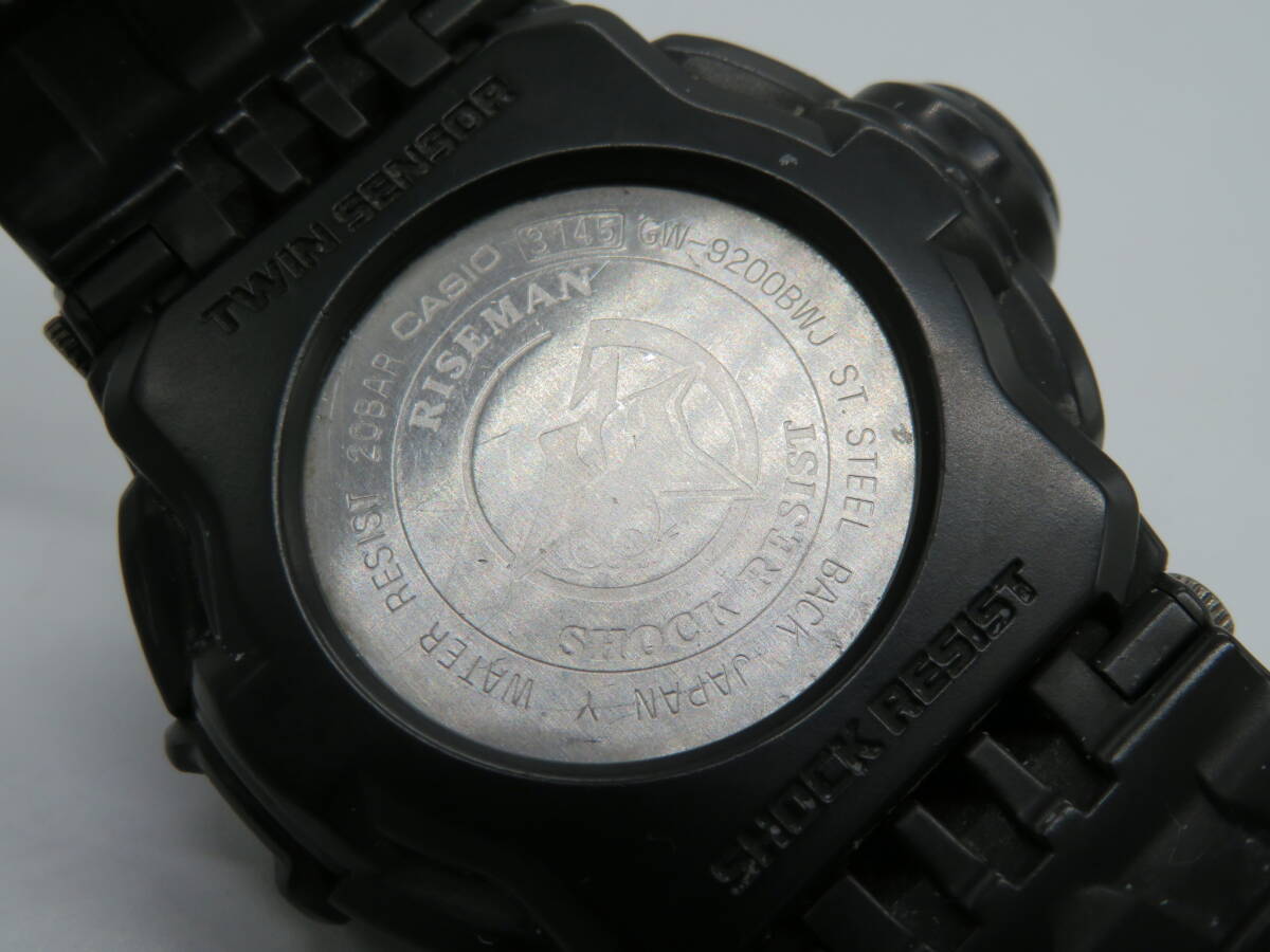 CASIO(カシオ）G-SHOCK RISEMAN タフソーラー　GW-9200BWJ　腕時計　中古品　F3ー4A　_画像3