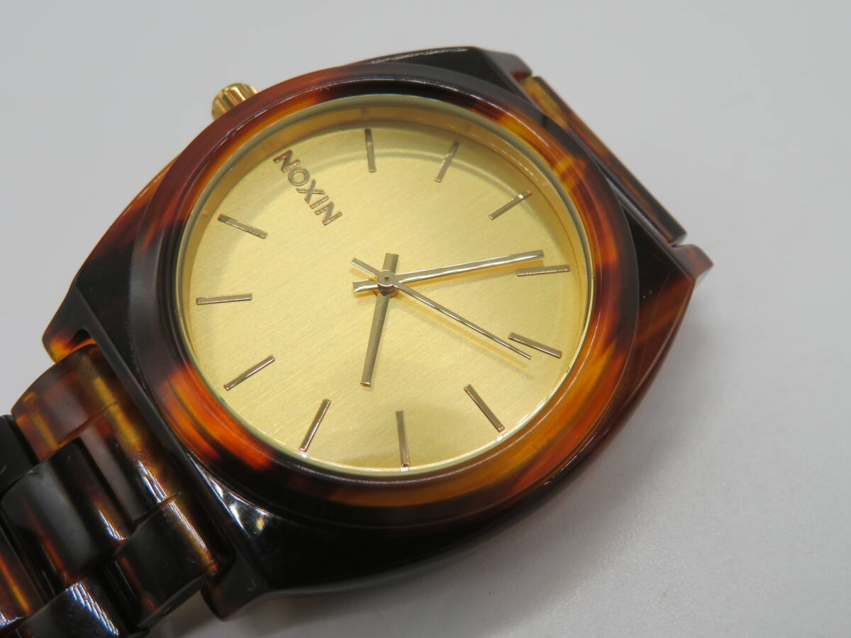NIXON(ニクソン)THE TIME TELLER ACETATE 腕時計 中古品 O3ー3A の画像4