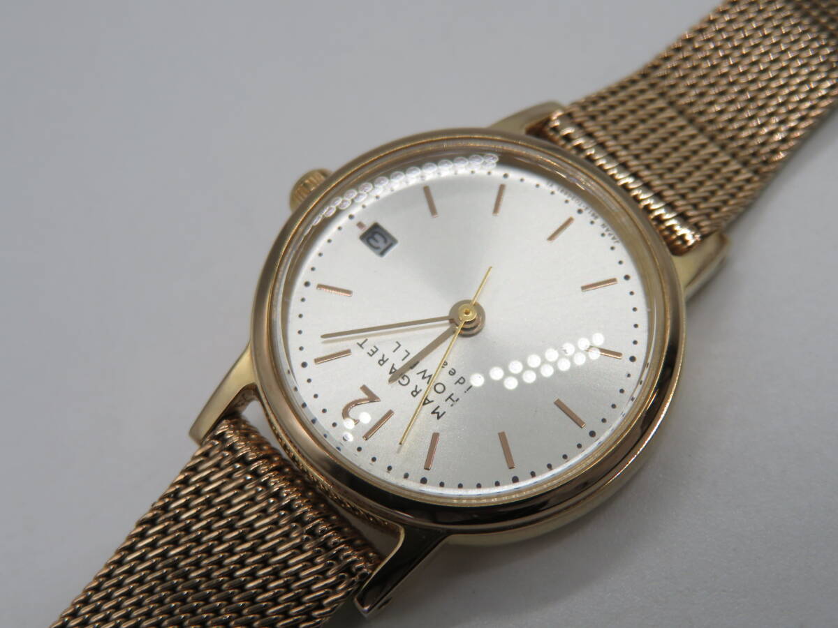ジャンク品 マーガレット ハウエル アイデア 2点セット 腕時計 中古品 H3ー25A の画像6