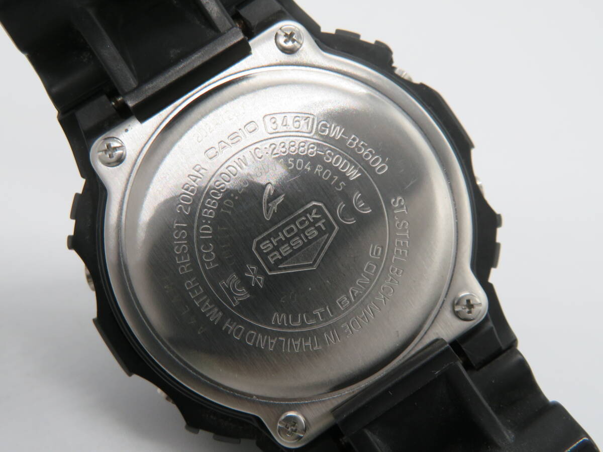 CASIO(カシオ）G-SHOCK タフソーラー GW-B5600 腕時計 中古品 C2ー18A の画像3