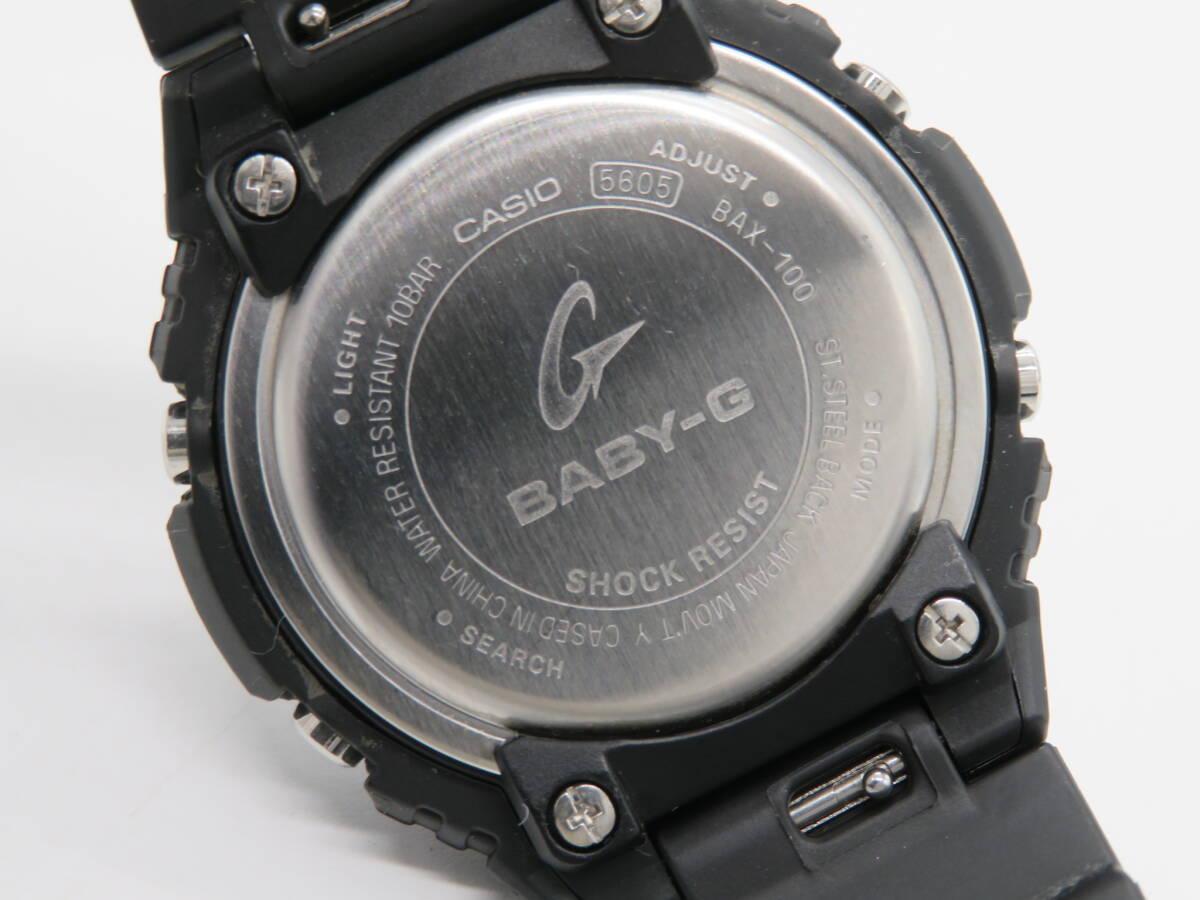 CASIO(カシオ）BabyーG　G-LIDE　BAX-100　腕時計　中古品　ユモ1ー8A　_画像3