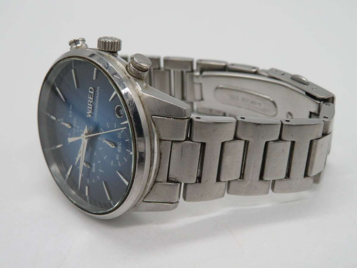 SEIKO(セイコー）WIRED クロノグラフ 腕時計 中古品 H3ー41A の画像2