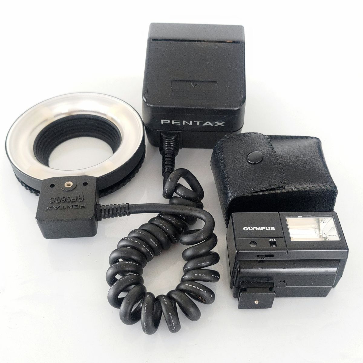 [ Junk summarize ]1 jpy sharp VL-HL1 8mm video camera Polaroid camera PENTAX Pentax ring flash filter SA3066