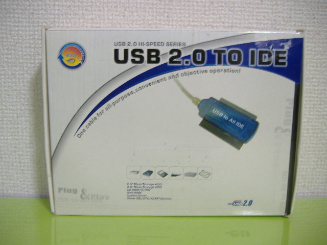 【USB2.0 TO IDE 変換ケーブル 】_画像1