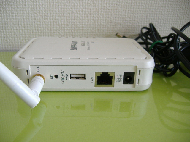 [BUFFALO USB print server LPV3-U2-G54 the first period . settled ]