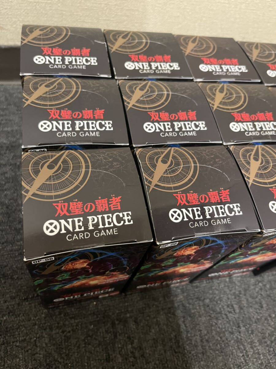 即決★1カートン　12BOX　完全未開封　BOX　ワンピースカードゲーム ONE PIECE 双璧の覇者　OP-06_画像2