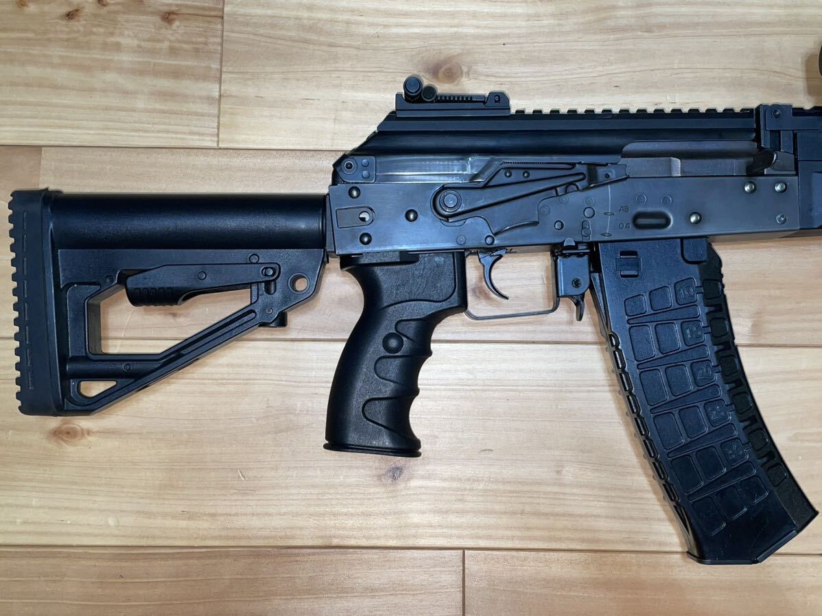 中古 LCT AK12 箱説明書無し ドットサイト フォアグリップ ガンケース付き 検索E&L CYMA AKM AK74 AK104 102の画像6