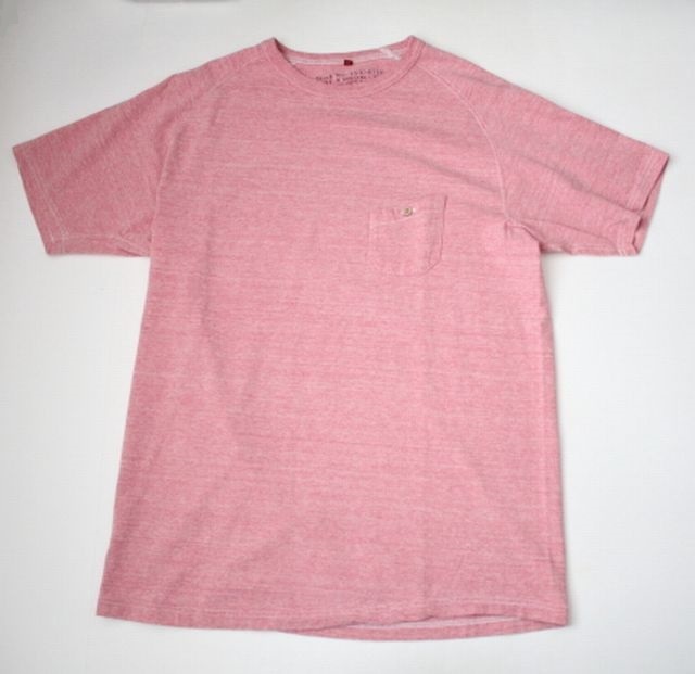 【Nigel Cabourn】ナイジェル ケーボン BASIC T-SHIRT Tシャツ 霜降り USED 52 メンズ カットソー の画像1