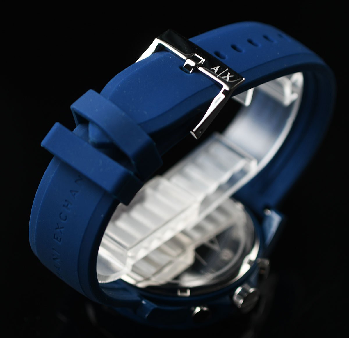 新品1円 アルマーニ・エクスチェンジ ARMANI EXCHANGEクロノグラフ AX1327 本物新品 未使用 腕時計 メンズの画像9