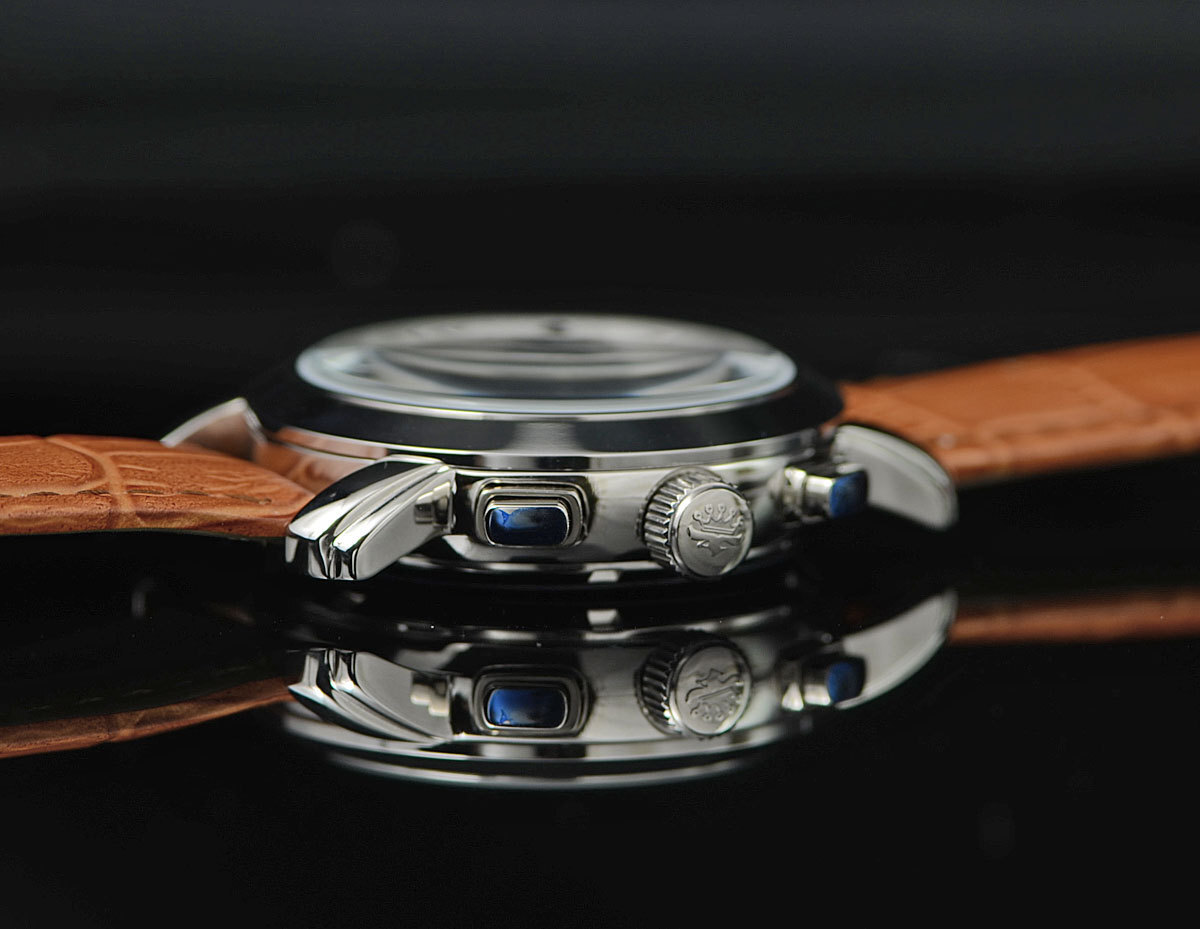 【ちょっとHなカラクリ時計】新品1円 遊び心に満ちたオートマタ芸術 機械式手巻き 本革ベルト メンズ 新品未使用からくり腕時計J.HARRISONの画像6