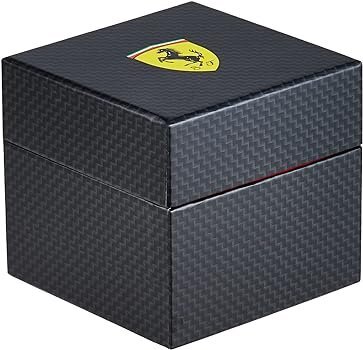 新品1円 フェラーリ公式 ブラック＆レッド 軽量モデル 30m防水 スクーデリア SCUDELIA FERRARI 腕時計 MOVADO メンズ 未使用の画像9